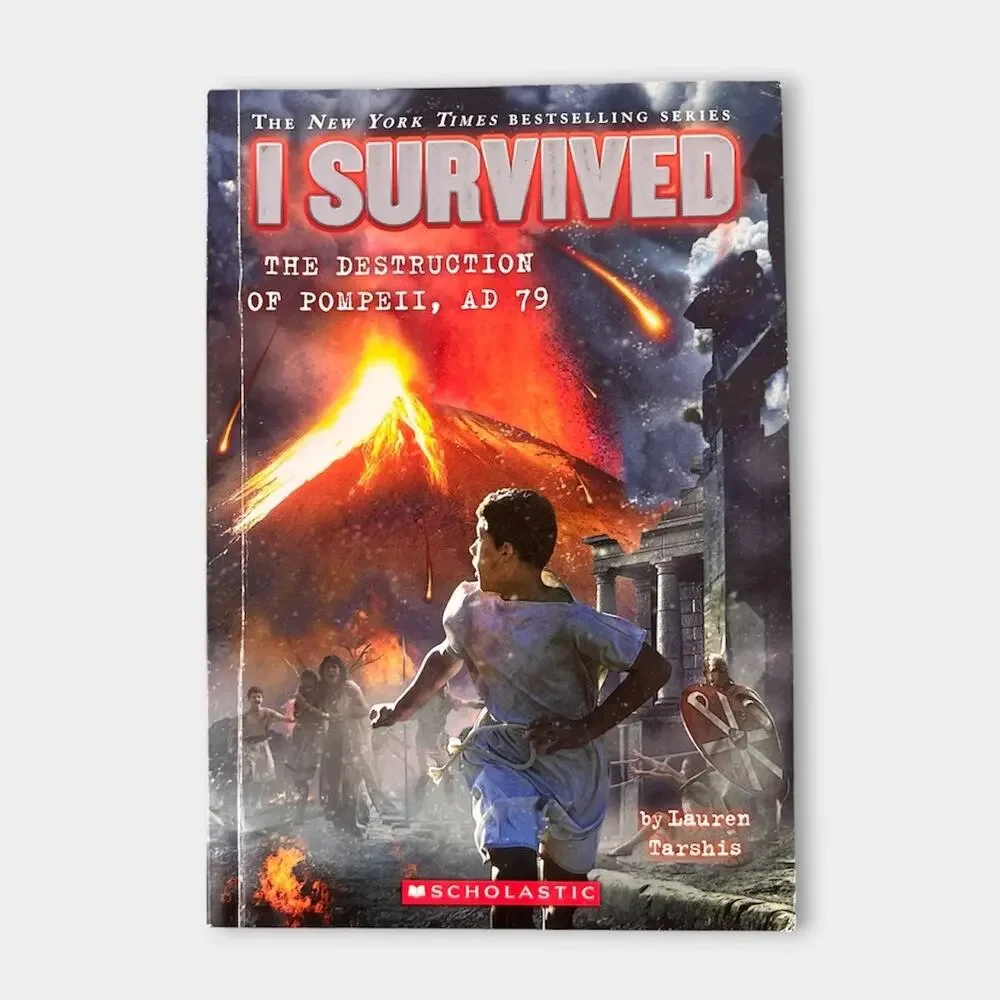 I Survived the Destruction of Pompeii, 79 AD Chapter Book Lauren Tarshis